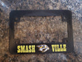 Smashville Predators Motorcycle License Plate Frame – 3D Printed Two-Color