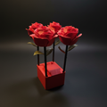 3D Printed Roses with Stand